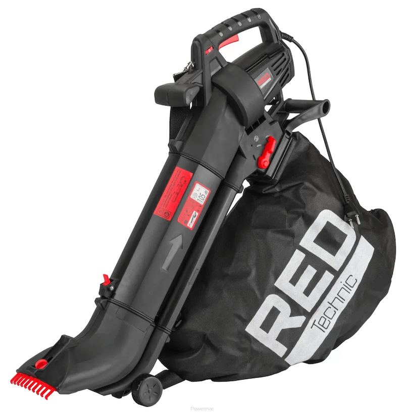 Mocna dmuchawa elektryczna Red Technic RTODL0044 Najmocniejsza dmuchawa do liści elektryczna - model RTODL0044 marki Red Technic