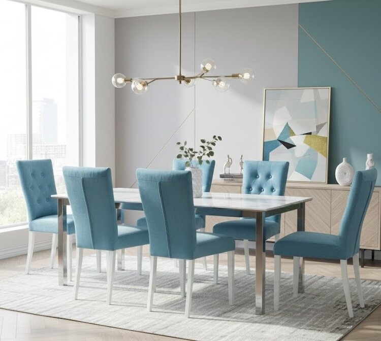 Krzesła glamour – przewodnik po wyborze mebli pełnych blasku i elegancji