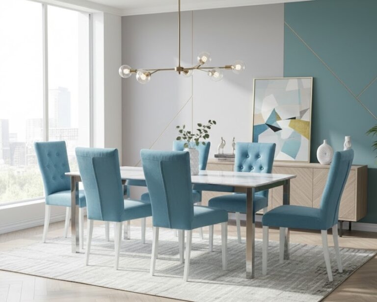 Krzesła glamour – przewodnik po wyborze mebli pełnych blasku i elegancji