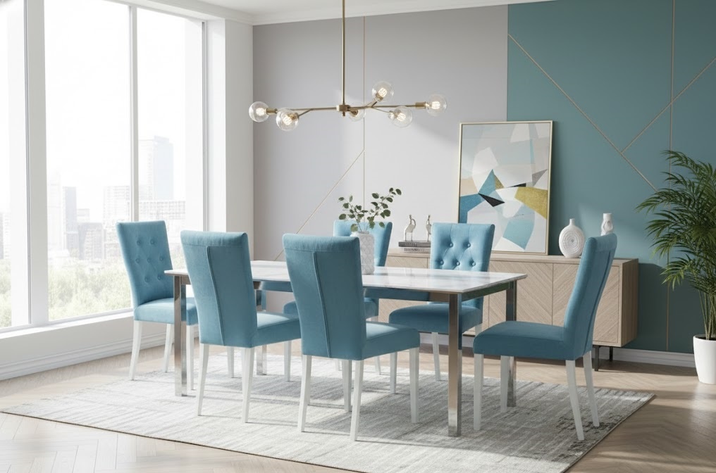 Krzesła glamour – przewodnik po wyborze mebli pełnych blasku i elegancji