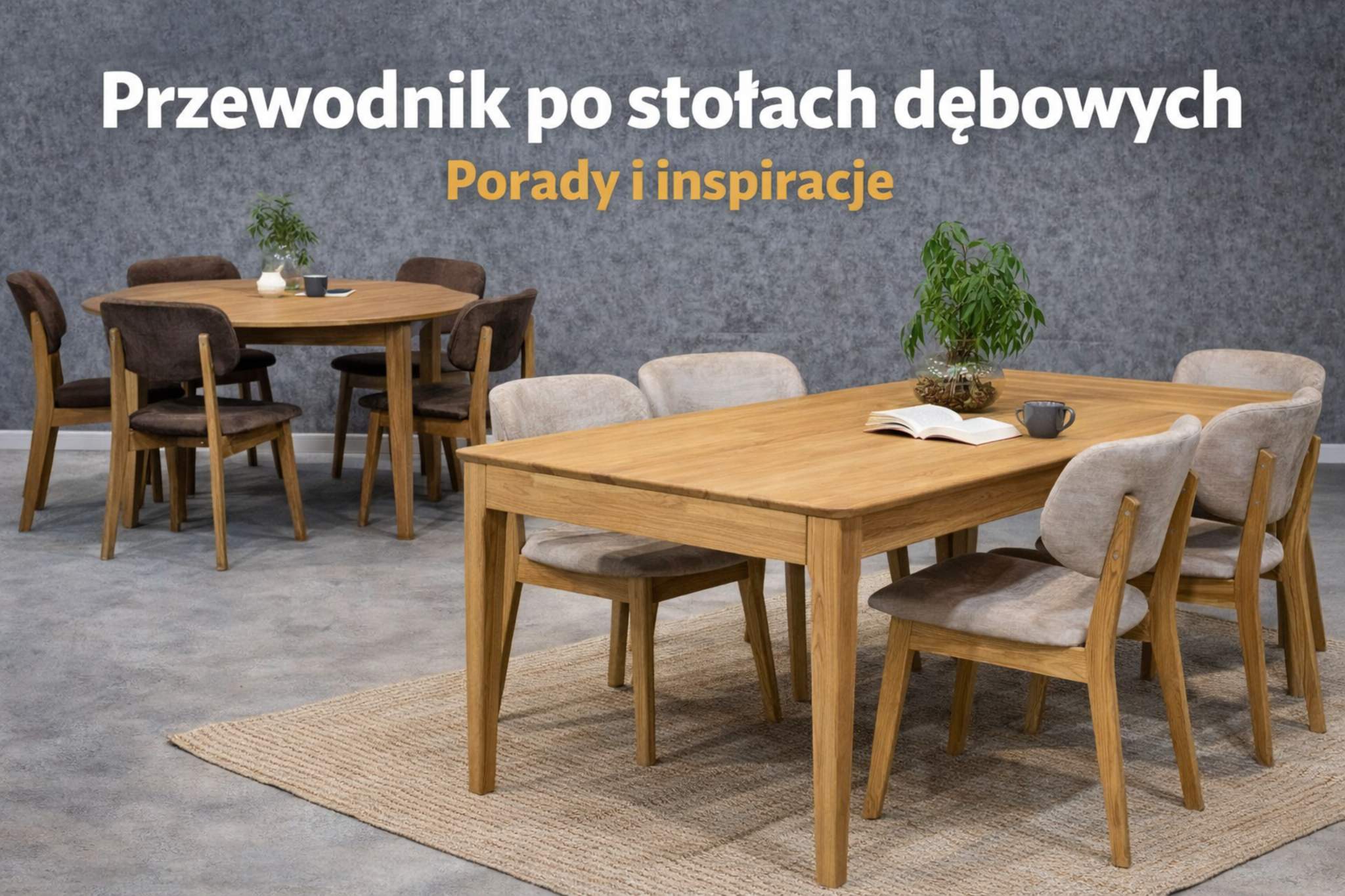 Stoły dębowe – czym są i jakie mają zalety?