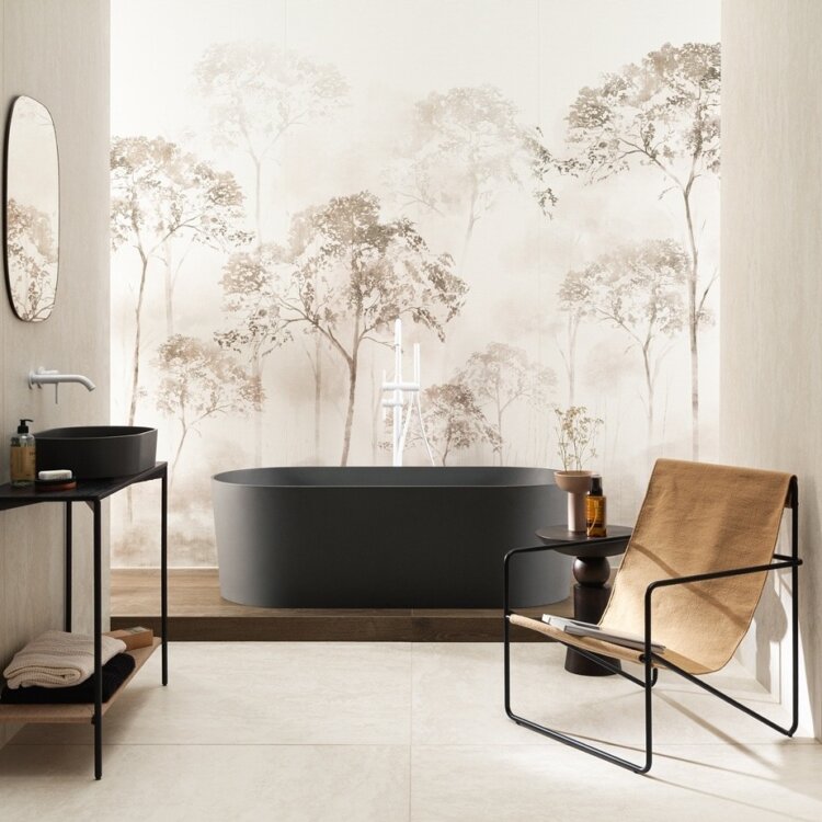 Płytki łazienkowe – które wzory optycznie powiększają małą łazienkę?