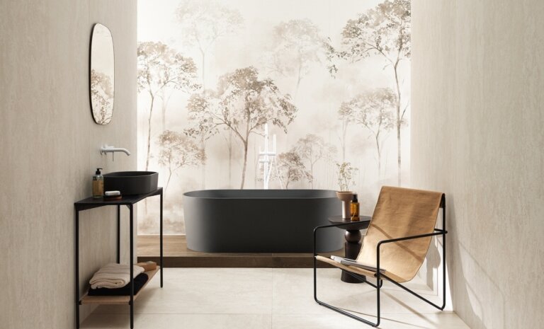 Płytki łazienkowe – które wzory optycznie powiększają małą łazienkę?