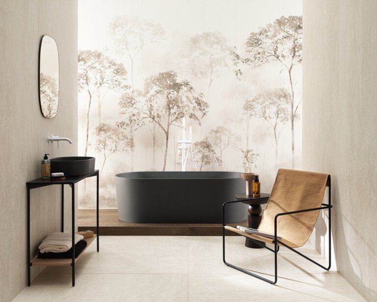 Płytki łazienkowe – które wzory optycznie powiększają małą łazienkę?