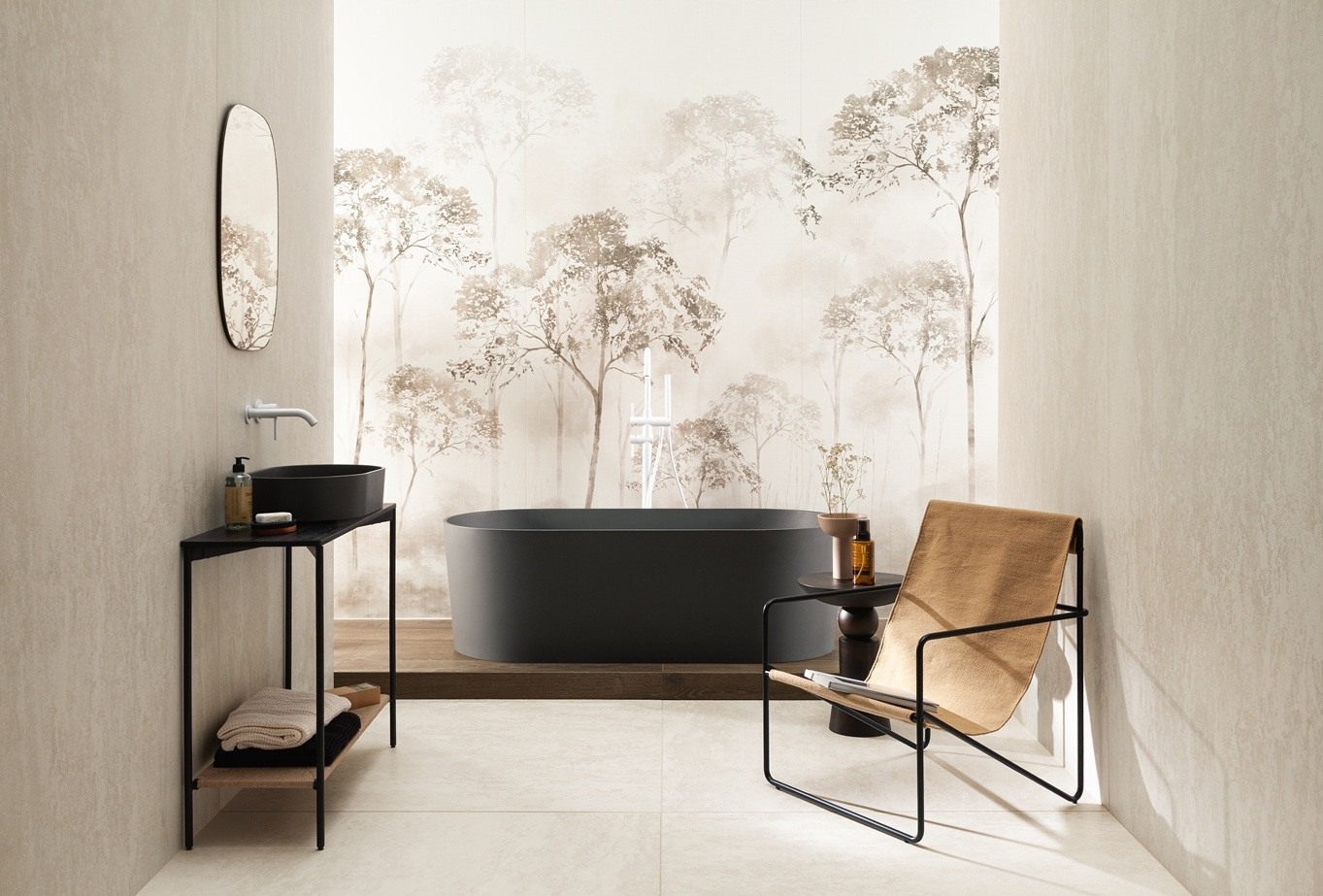 Płytki łazienkowe – które wzory optycznie powiększają małą łazienkę?