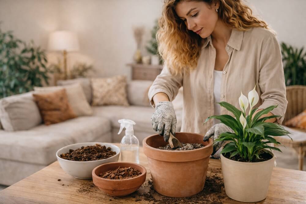 skrzydłokwiat - jaka ziemia na przykładzie domowej mieszanki