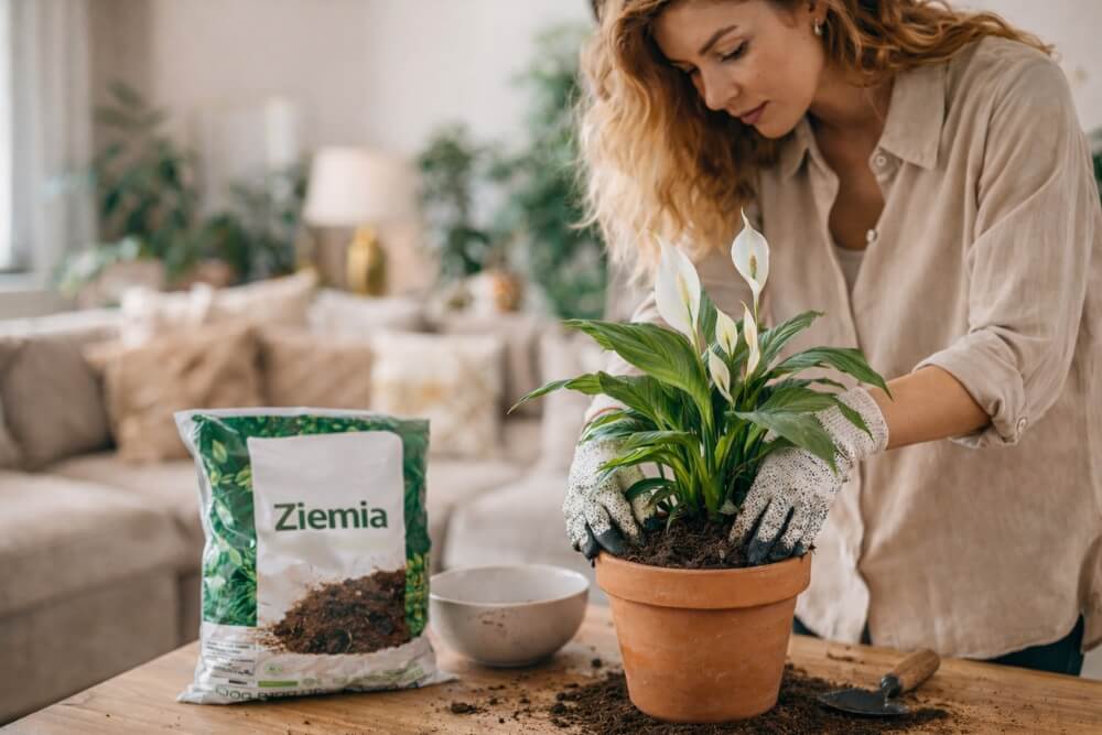 skrzydłokwiat - jaka ziemia na przykładzie gotowej mieszanki