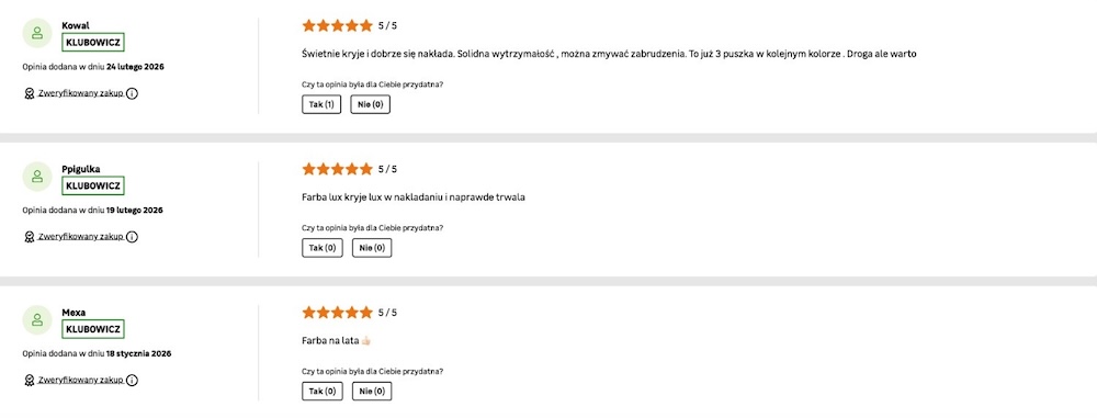 farby magnat - opinie o odporności farby 