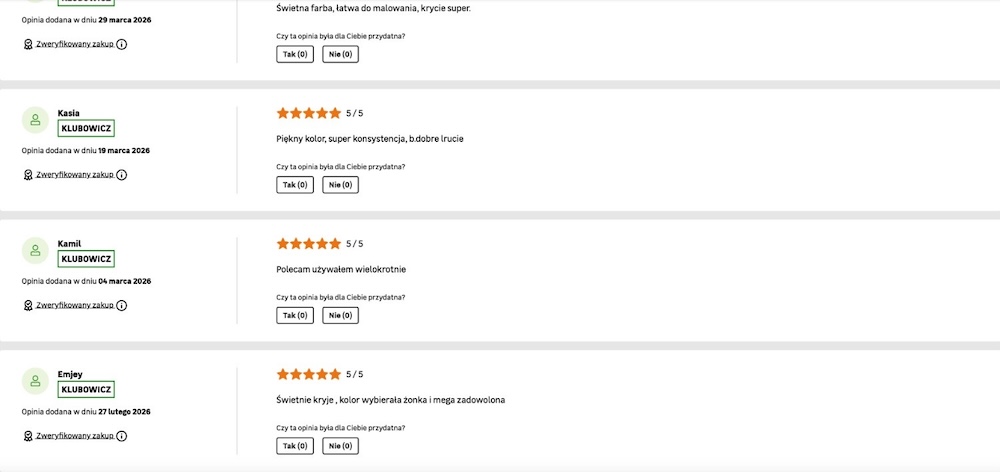 farby magnat - opinie zadowolonych klientów 
