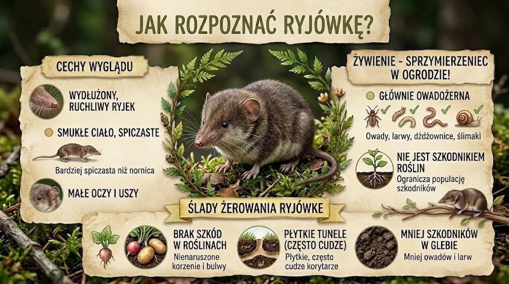 jak wygląda ryjówka 