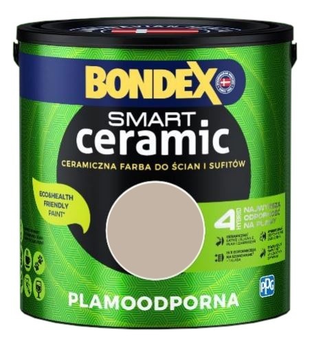 najlepsza farba do ścian zmywalna - smart ceramic Bondex 