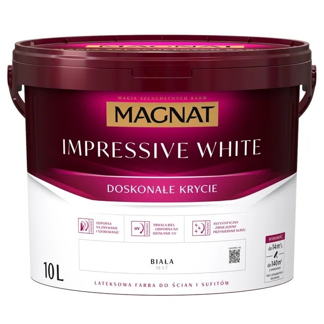 najlepsza farba do ścian zmywalna - Magnat Impressive