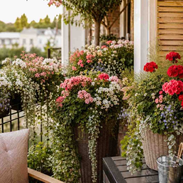Kompozycje z pelargonii w donicach – 10 inspiracji i tworzenie krok po kroku