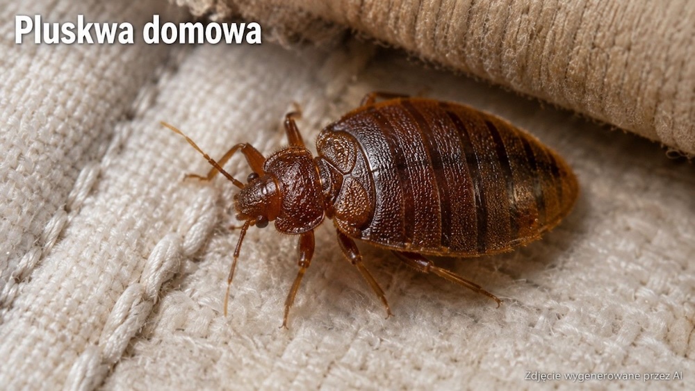 małe czarne robaki w domu - pluskwa na łóżku małe czarne robaki w domu - pluskwa